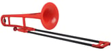 pBone Plastic Trombone Red